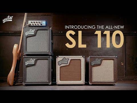Aguilar SL-110 1x10 Bass Cabinet - Black (8 ohms)