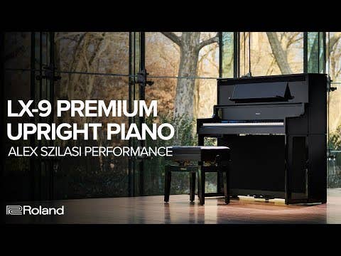 Roland LX9PE Digital Home Piano w/Bench - Polished Ebony