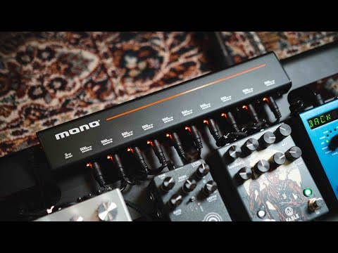 Mono LARGE Pedalboard Power Supply