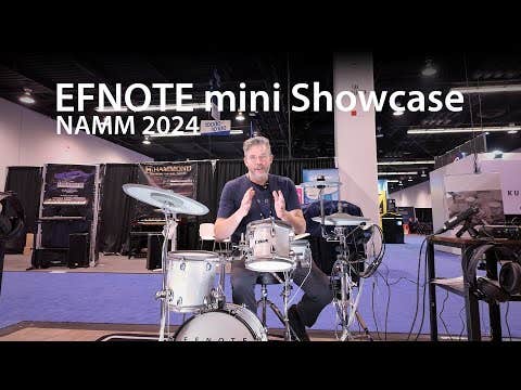 EFNOTE mini Compact Electronic Drum Kit