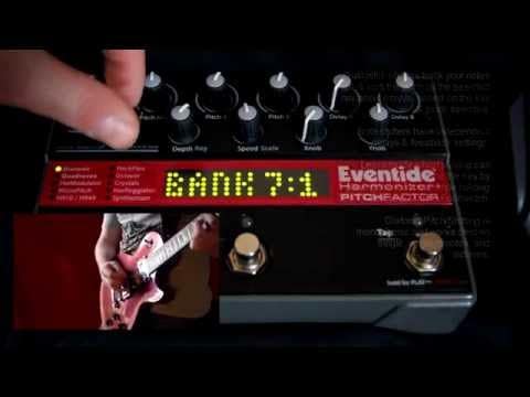 Eventide PitchFactor Pitch Shifting + Delay Pedal