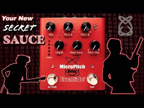 Eventide MicroPitch Delay Pitch Shifter + Delay Pedal