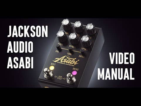 Jackson Audio ASABI Mateus Asato Signature Overdrive / Distortion Pedal