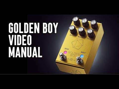 Jackson Audio GOLDEN BOY Joey Landreth Signature Overdrive Pedal