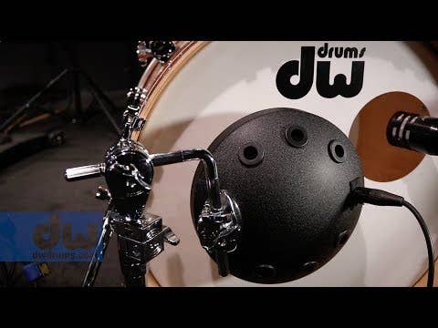 DW DSMM7000LB Moon Mic w/Base + Arm - Black