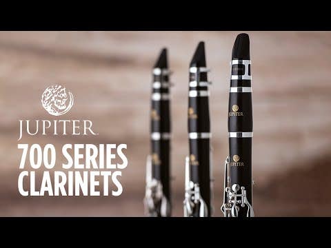 Jupiter JCL700SA Clarinet 700 Series w/ Silver Keys - Stackable Case