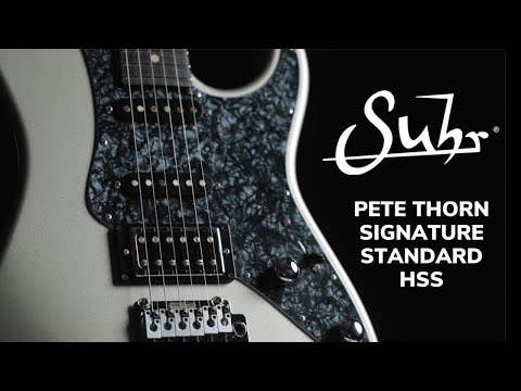 Suhr Pete Thorn Suhr Standard Signature - Graphite Metallic EB