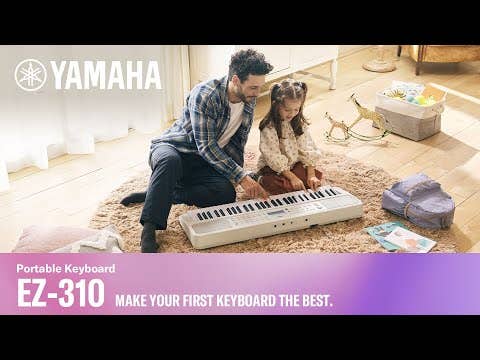 Yamaha EZ-310 61-Key Portable Keyboard w/Key Lights