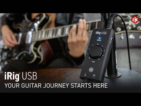 IK Multimedia iRig USB Guitar Interface for Mac/PC (USB-C)