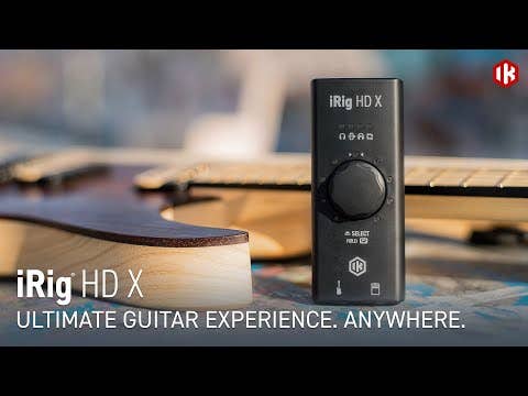 IK Multimedia iRig HDX Guitar Interface