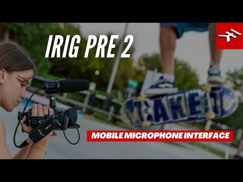 IK Multimedia iRig PRE2 XLR Microphone Interface / Preamp