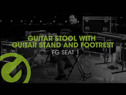 Gravity FGSEAT1 Musician Seat w/ Guitar Stand
