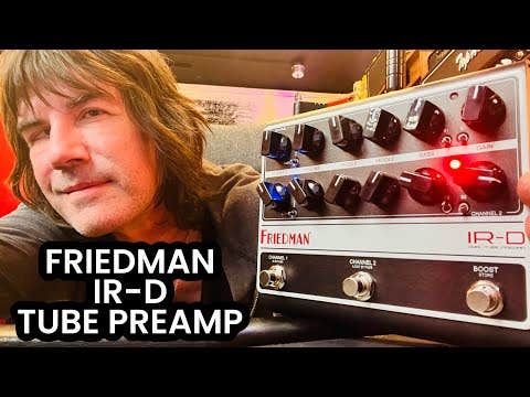 Friedman IR-D Dual-channel Tube Preamp / Pedal