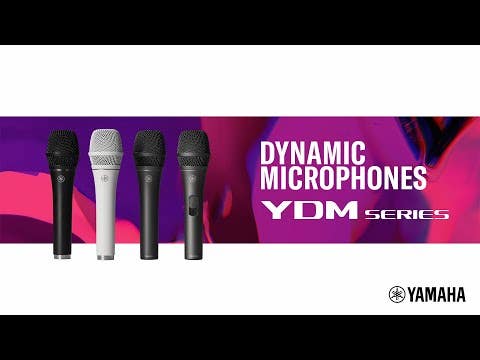 Yamaha YDM707B Dynamic Microphone - Black