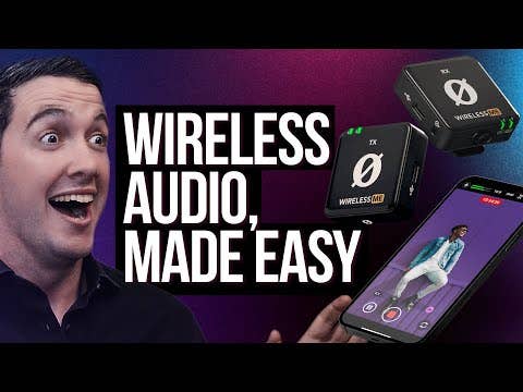 Rode WIMEDUAL Compact Wireless Microphone System w/Two Transmitters