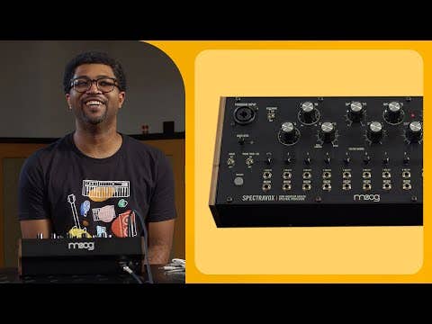 Moog Spectravox Semi-Modular Analog Spectral Processor