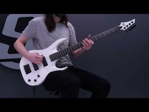 S by Solar AB4.4C 4-String Electric Bass - Carbon Black