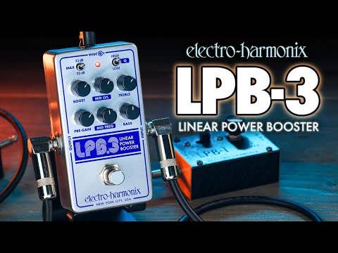 Electro Harmonix LPB-3 Linear Power Booster + EQ