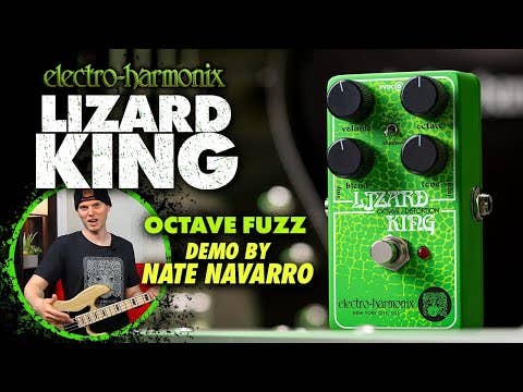 Electro Harmonix Lizard King Bass Octave + Fuzz