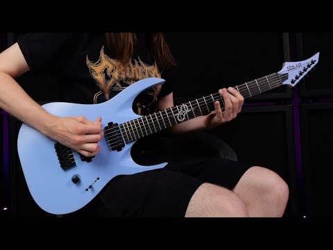Solar AB2.6JC Electric Guitar - Jacaranda Matte