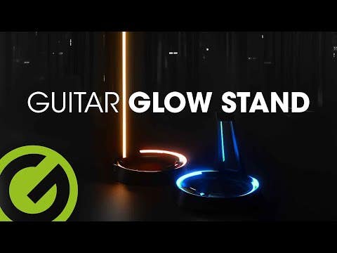 Gravity GRA-GGSLSA01B A-Frame Guitar Glow Stand