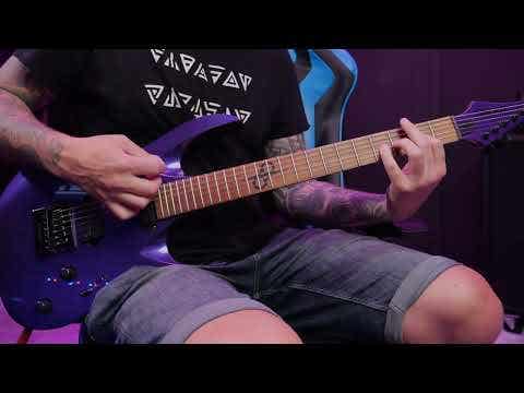 Solar AB1.6MP 6-String Electric Guitar - Metallic Purple Gloss