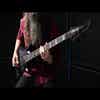 Solar AB1.4JN 4 String Electric Bass Guitar - Flame Black Burst Matte