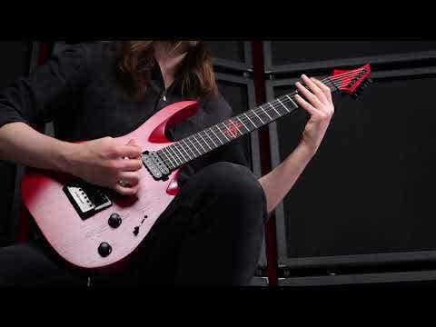 Solar A1.6ROP+ Electric Guitar - Blood Red Open Pore Matte
