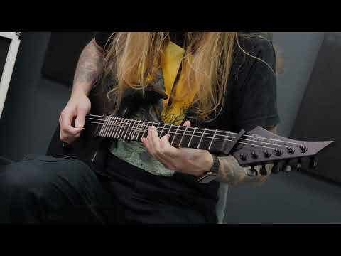Solar A1.6BOP+ Electric Guitar - Black Open Pore Matte