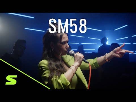 Shure SM58 Dynamic Vocal Microphone (SM58-BLK) - Special Black Edition