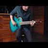 Ortega TourPlayer Electric Nylon String Guitar - Gloss Blue (RTPDLX-FMA)