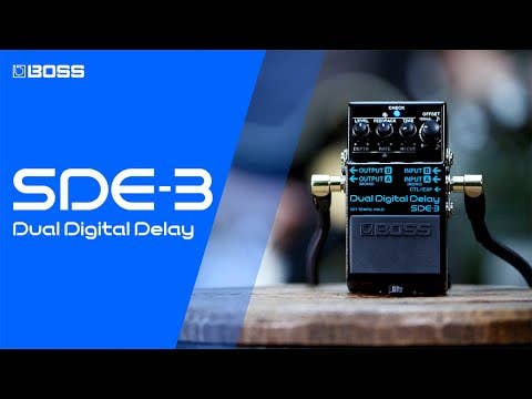 Boss SDE-3 Dual Digital Delay Pedal