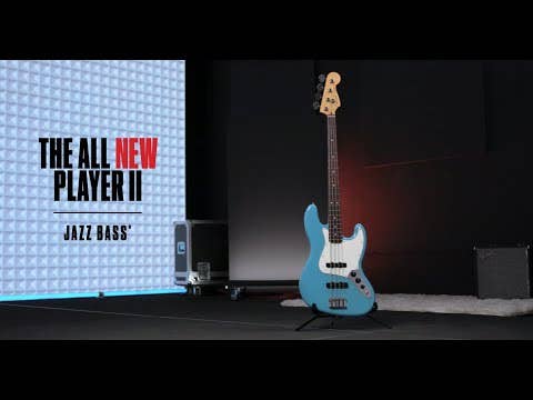 Fender Player II Jazz Bass - Maple Fingerboard - Black