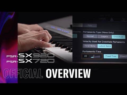 Yamaha PSRSX920 Digital Workstation / Arranger Keyboard