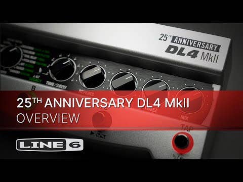 Line 6 25th Anniversary DL4 MkII Delay Modeller - Silver (Limited Edition) ONE ONLY!