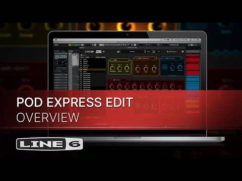 Line 6 POD Express Guitar Multi-Effects Pedal