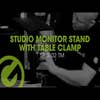 Gravity GSP3102TM Adjustable Monitor Stand w/Table Clamp (Single)