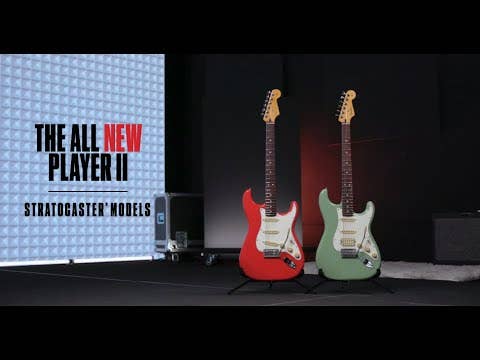 Fender Player II Stratocaster - Maple Fingerboard - Hialeah Yellow