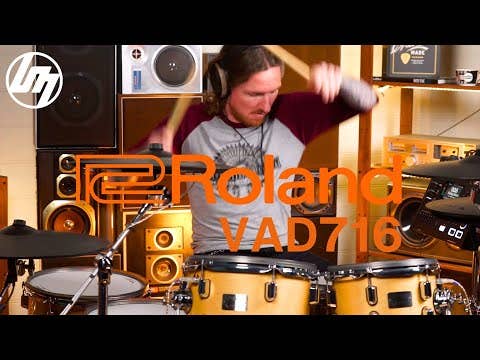 Roland VAD716GNS VAD Electronic Drum Kit - Gloss Natural