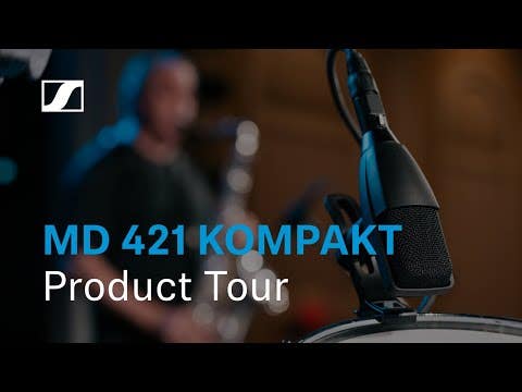 Sennheiser MD421 Kompakt Dynamic Cardioid Microphone