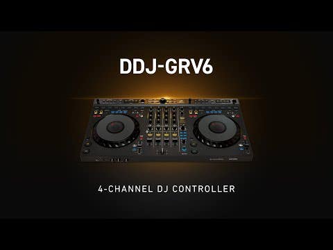 AlphaTheta DDJ-GRV6 4-Channel DJ Controller