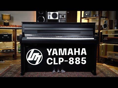 Yamaha CLP885B Clavinova Digital Piano - Black