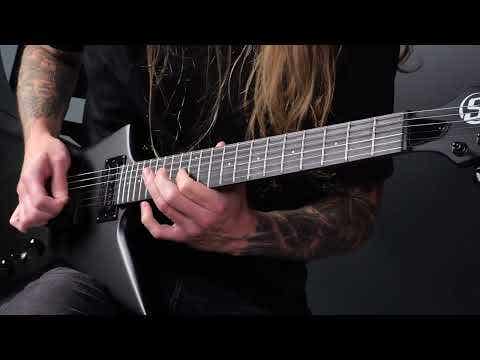 S by Solar EB4.6C Electric Guitar w/Gigbag - Carbon Black Matte