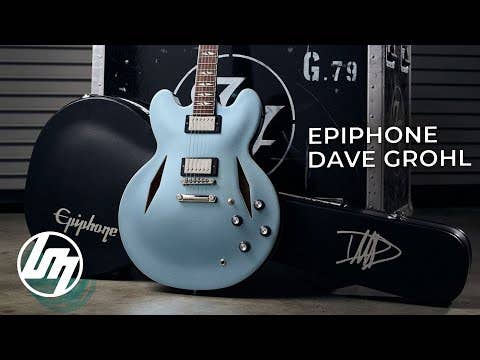 Epiphone Dave Grohl DG-335 Pelham Blue + Hard Case