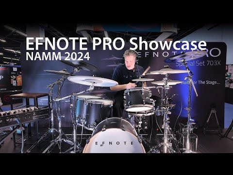 EFNOTE PRO 703X Electronic Drum Kit w/Hardware