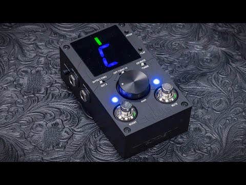 Solar CHUG TUNER+ Stage Tuner + Boost Pedal