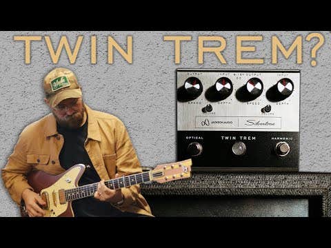 Jackson Audio Silvertone TWIN TREM Dual Tremolo Pedal