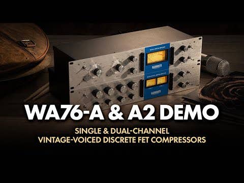Warm Audio WA76-A Single-Channel FET Compressor (Rev A)