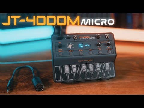 Behringer JT-4000M Micro 4-Voice Hybrid Synth