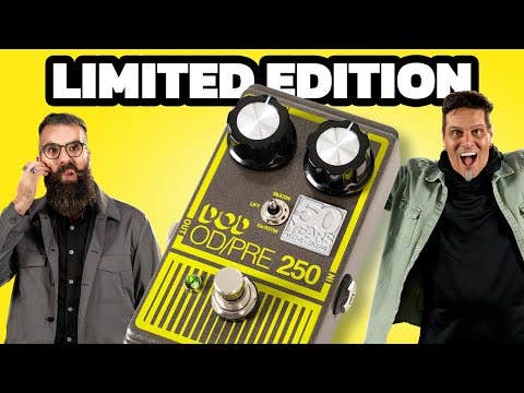 DOD Overdrive Preamp 250 - 50th Anniversary Edition